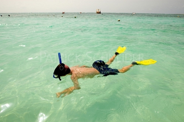 First Time Snorkling in an Ocean.