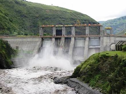 Presa hidroeléctrico Agua Zarca (Honduras).