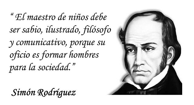 Maestro Venezolano Simón Rodríguez