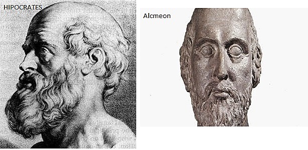 HIPOCRATES y ALCMEÓN DE CROTONA