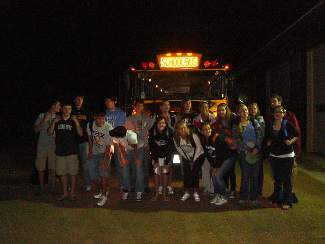 Arrived at Bus Garage