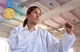 1 Medalla de oro en Karate