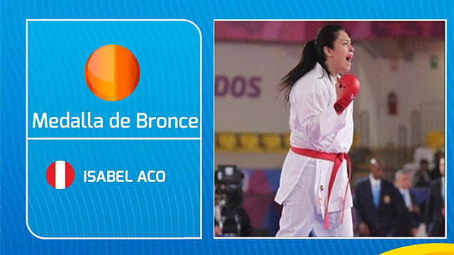 1 Medalla de bronce en Karate