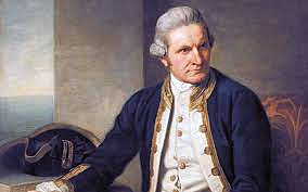 Arrival of Captain James Cook