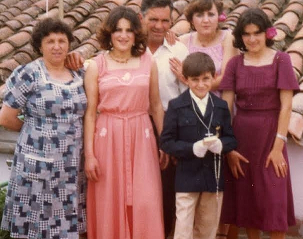 Familia mexicana en los 80's y 90's