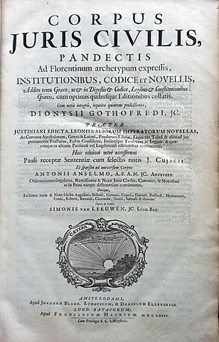 CURPUS JURIS CIVILIS