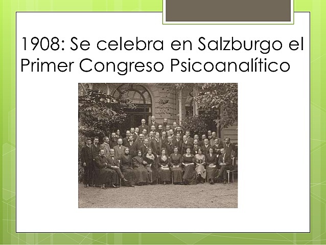 Primer congreso de psicoanálisis