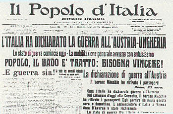 L'Italia entra in guerra
