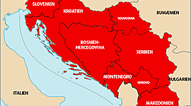 Timeline: Jugoslavien - tidslinje