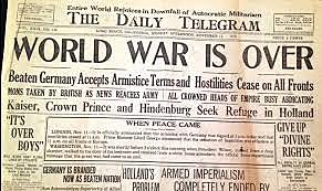 La Grande Guerra è finita