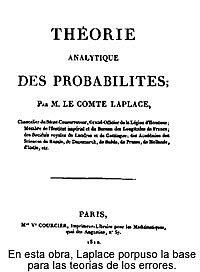 Teoría analítica de las probabilidades (LaPlace)