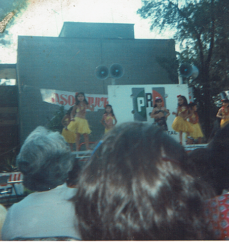 Inicio en el baile y escenarios