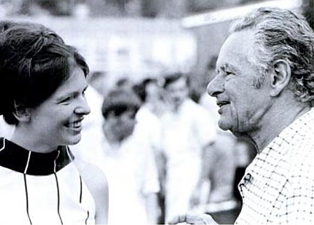 Joan Steitz y Fritz Lipmann