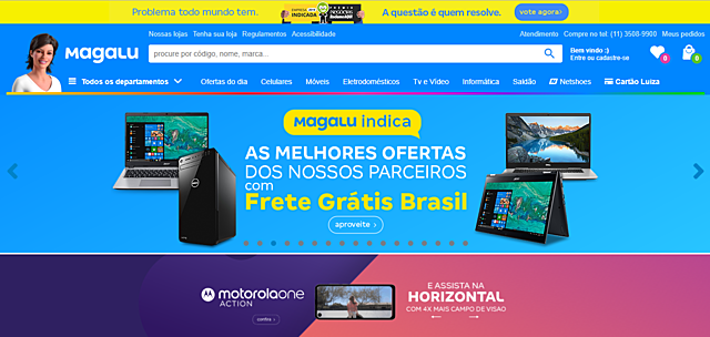 E-commerce da Magazine