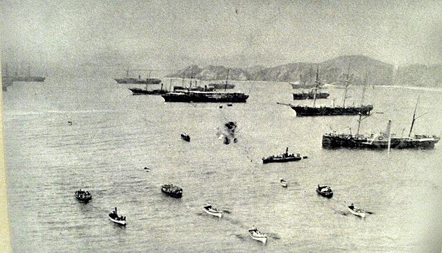 Desembarco chileno en Lurín