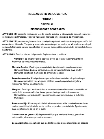 Reglamento del Registro de Comercio.