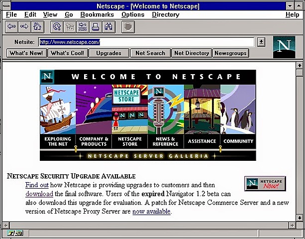 Se lanzó el navegador Netscape Navigator