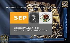Creación de la SEP