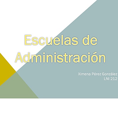 Timeline: Escuelas de Administración