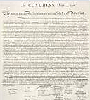 The Declaration of Independence