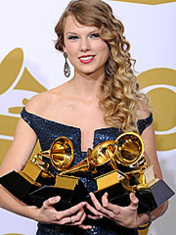 Taylor Swift wins at the Grammys