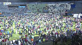 Timeline: Cronología de acontecimientos en el Estadio Nacional de Tegucigalpa