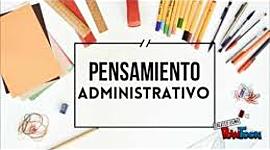Timeline: PENSAMIENTO ADMINISTRATIVO
