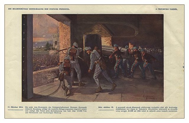 The Siege of Przemyśl ends