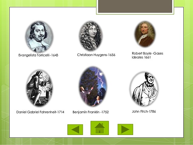 Torricelli, Huygens, Boyle, etc.