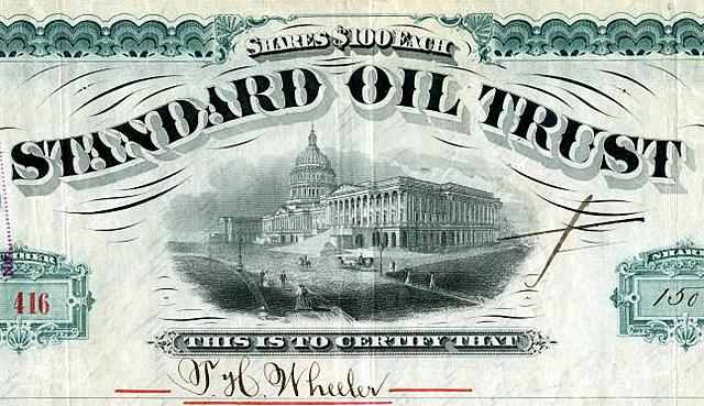 Organization of Standard Oil Trust