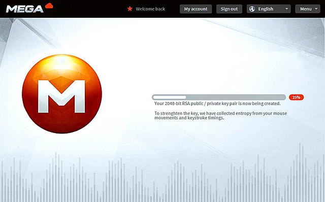 Nacimiento de MEGAUPLOAD