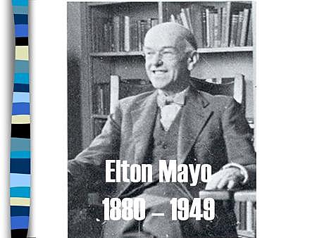 Elton MAyo y F.J Roethlisberger