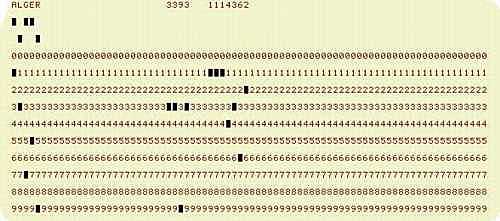 Primera tarjeta perforadora