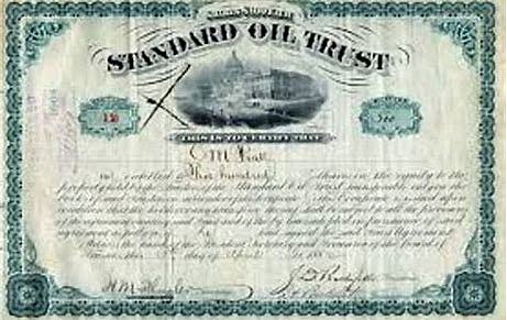 The Organization of Standard Oil Trust