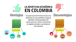 •	1991 Apertura económica