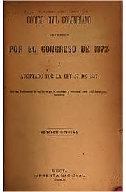 Ley 57 Código de 1887