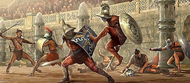 Combate de gladiadores