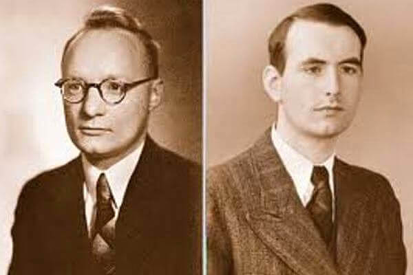 Max Knoll y Ernest Ruska