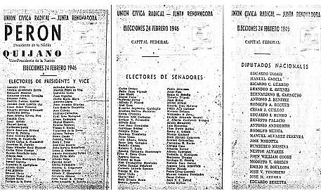 ELECCIONES DE 1946
