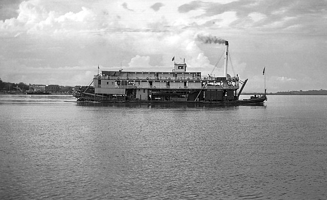 Se realizan las primeras exportaciones a través del manejo de los barcos a vapor