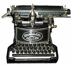 Máquina de escribir eléctrica Blickensderfer