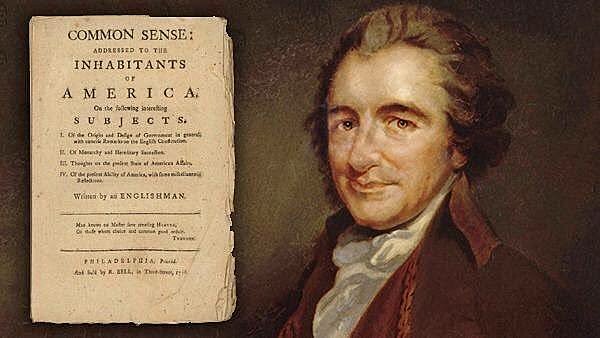 Thomas Paine published the word common sense