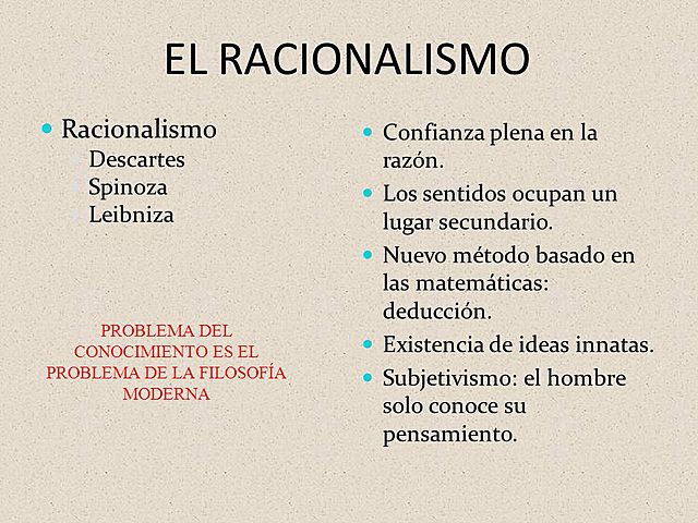 descartes y el racionalismo
