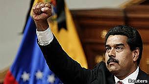 Nicolás Maduro se juramentó como presidente encargado de Venezuela