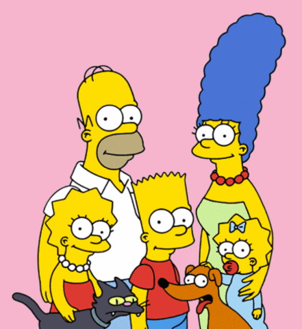 Culture- The Simpsons airs on Television