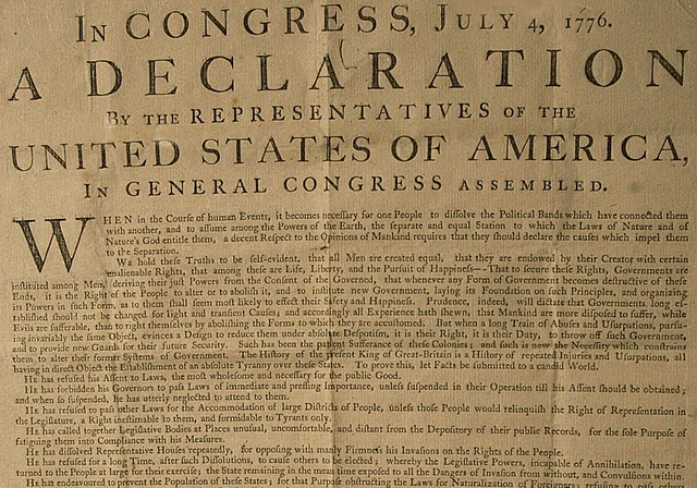 Declaration of Independence