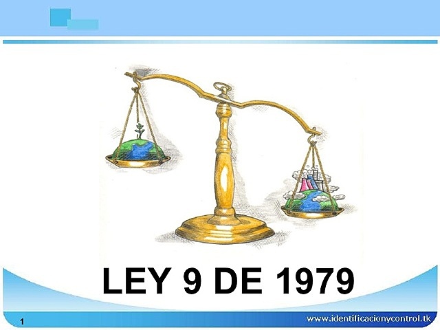 Ley 9 de 1979