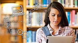 Timeline: Desarrollo de las tecnologías en los contextos educativos