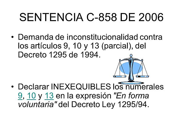 Sentencia c-858-06