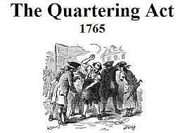 Quartering Act passes